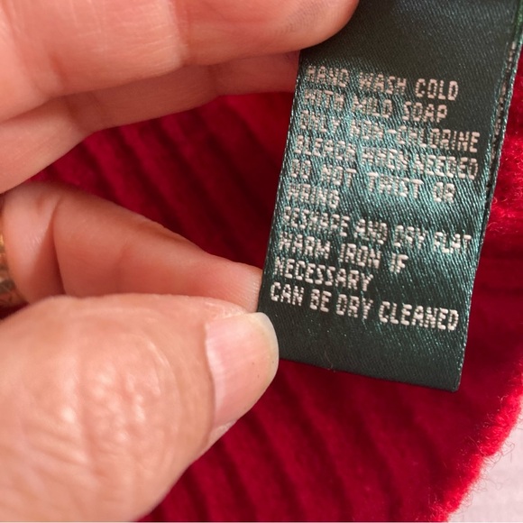 Lauren Ralph Lauren 100% Lambswool Sweater Size M - Picture 6 of 10